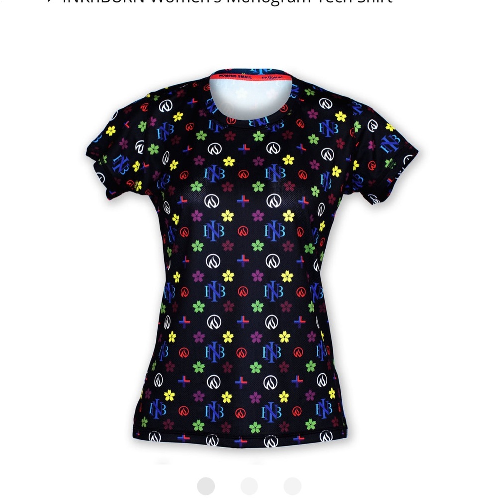 INKnBURN Women's Monogram Tech Shirt size Large brand new